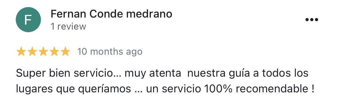 Reseña de Fernan Conde Medrano