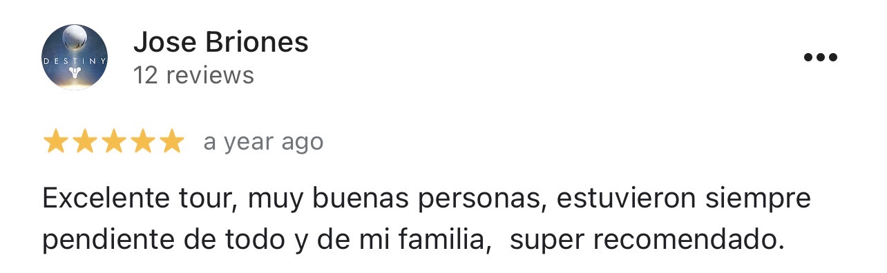 Reseña de Jose Briones
