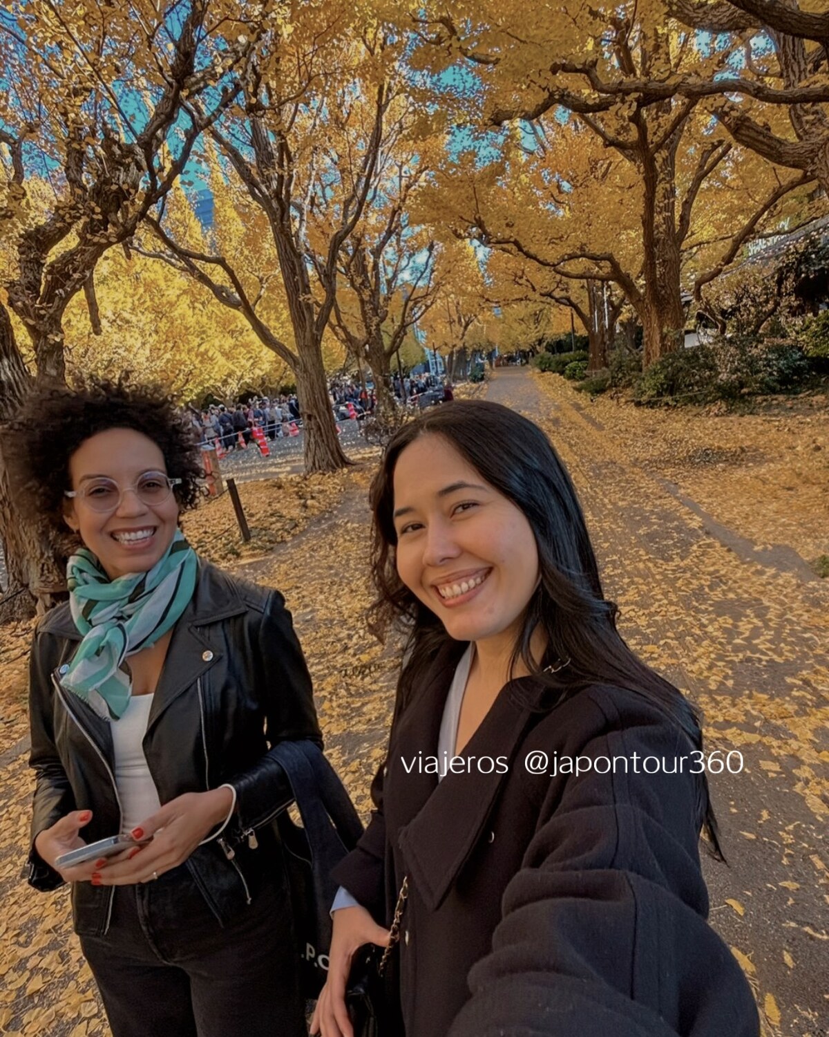 Viajeras JAPAN360 en otoño